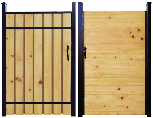 A fence gate by a fencing supply company